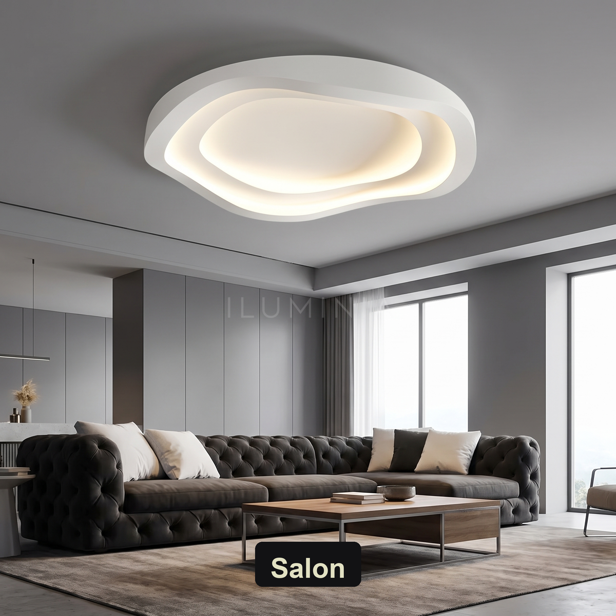 Plafon LED do kuchni | Novale