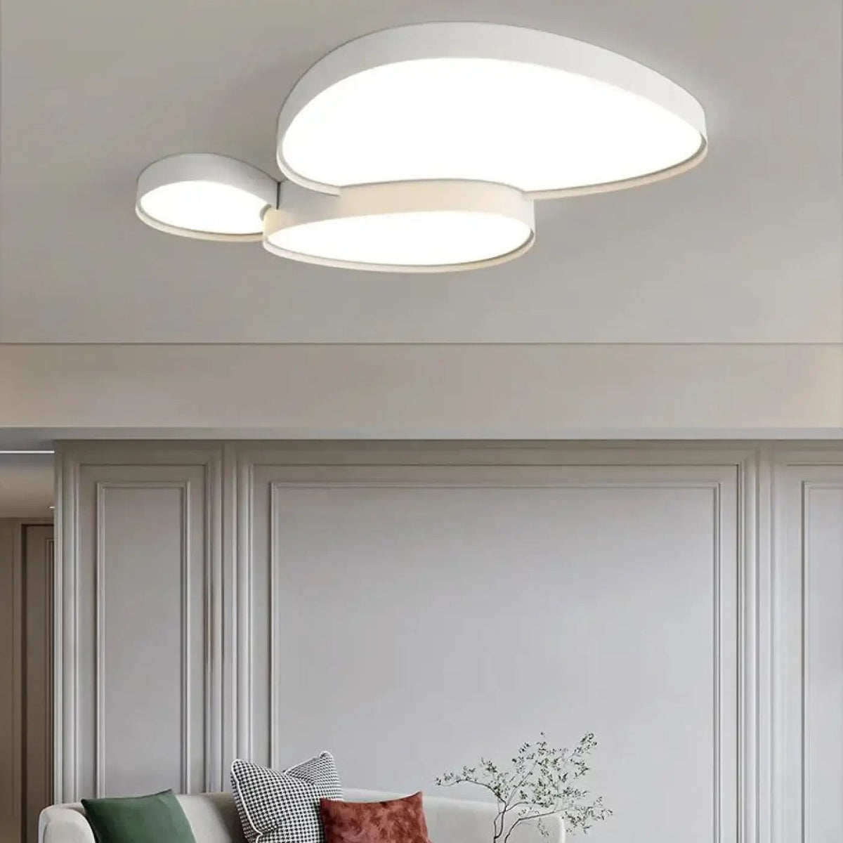Plafon LED do przedpokoju – ujęcie 2