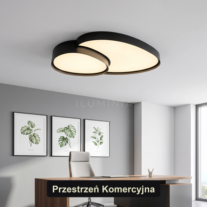 Plafon LED do przedpokoju | Rivoro – przestrzeń komercyjna