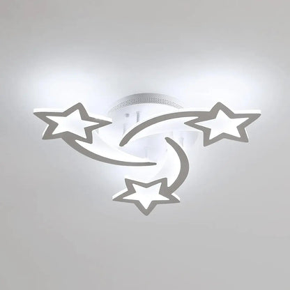 Plafon LED gwiazdy