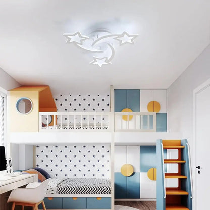 Plafon LED gwiazdy do salonu