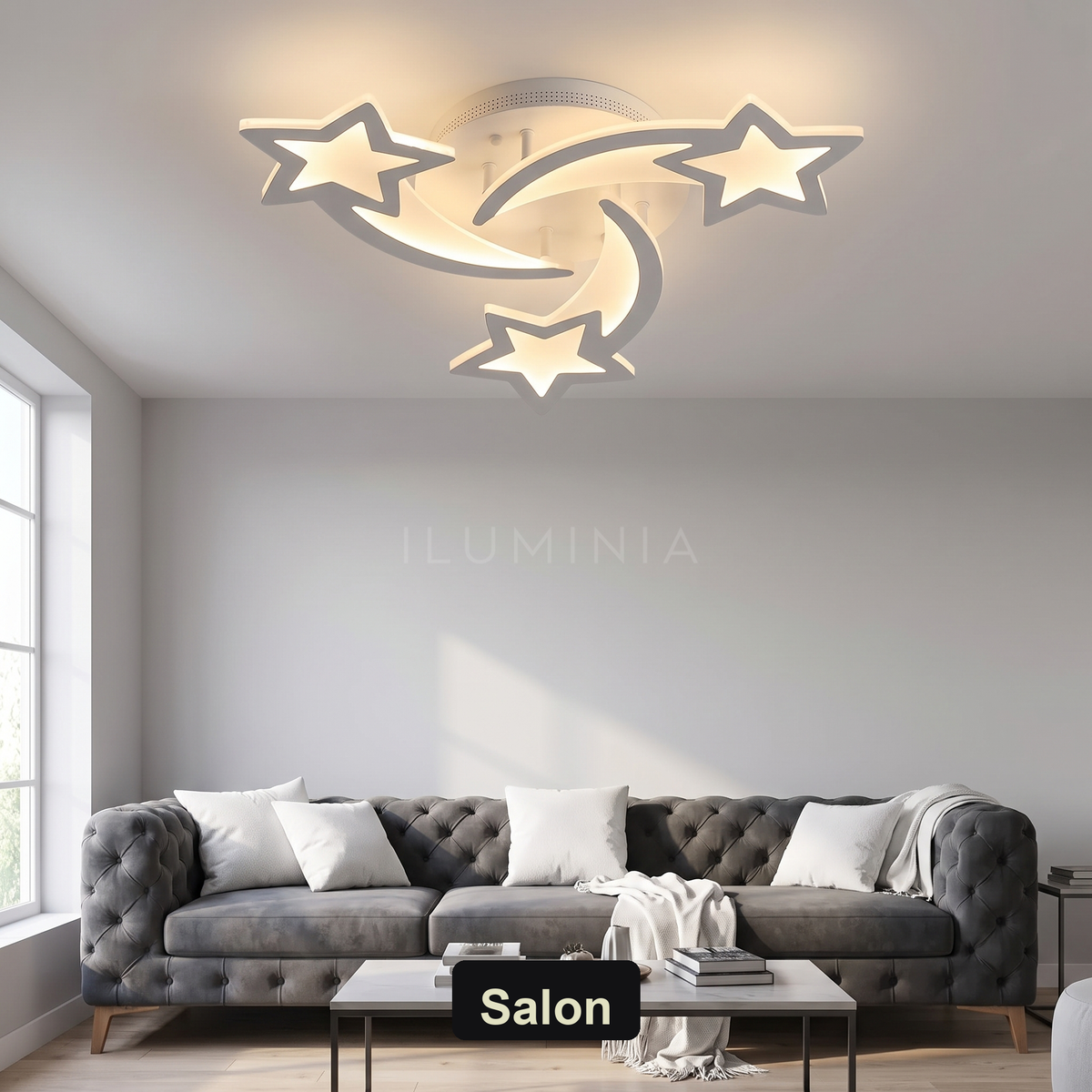 Plafon LED gwiazdy | Dolciva – salon