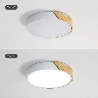 Plafon LED kolorowy do jadalni