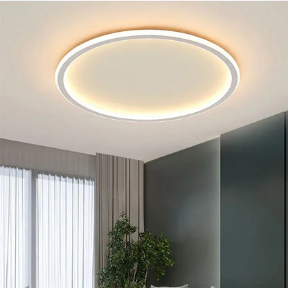 Plafon LED okrągły w stylu skandynawskim