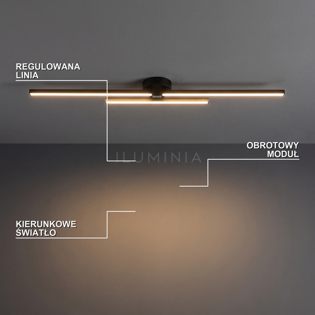 Plafon liniowy | Rosella – cechy i funkcje