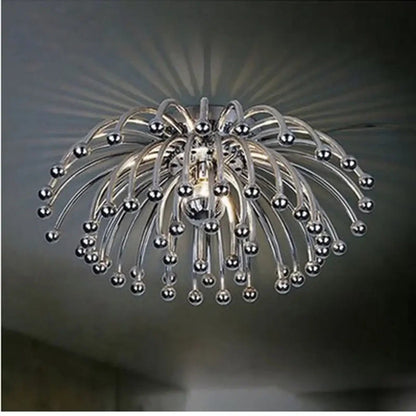Plafon metalowy do jadalni w nowoczesnym stylu
