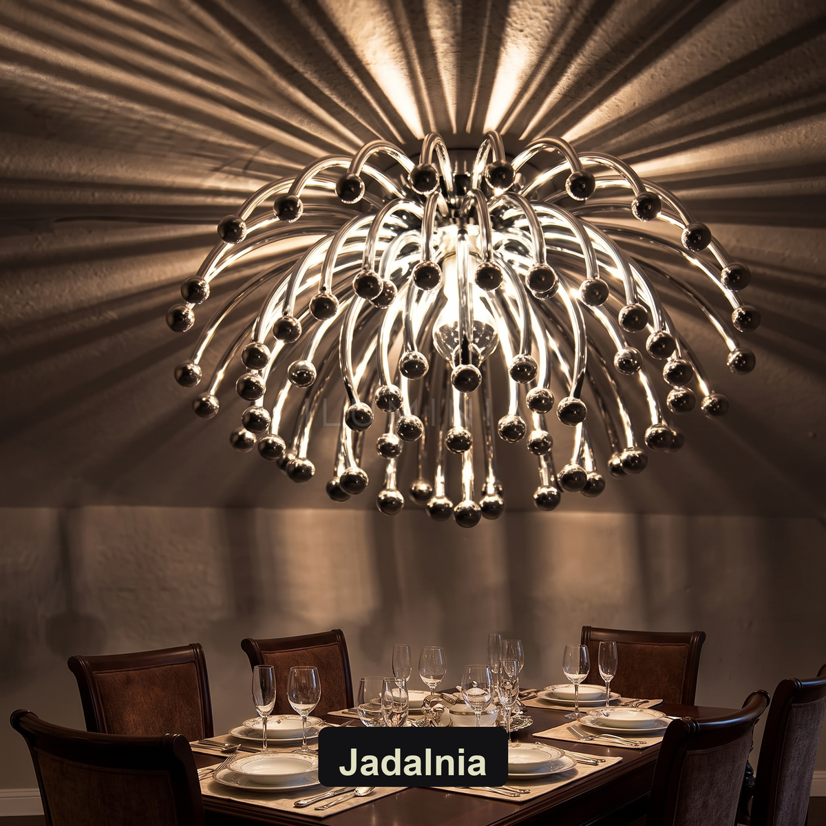 Plafon metalowy do jadalni | Ventura