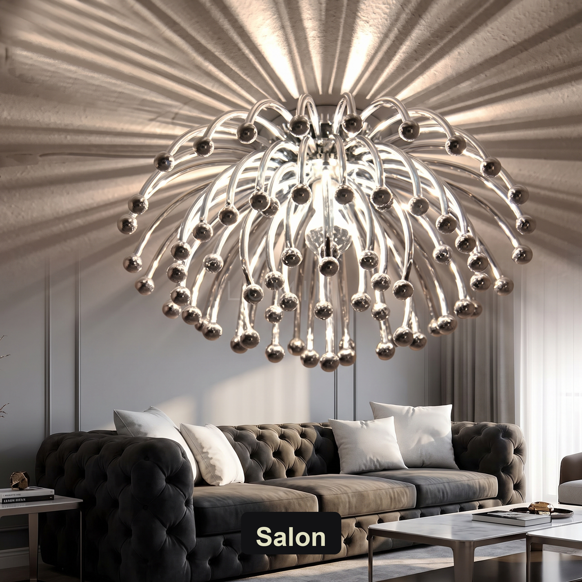 Plafon metalowy do jadalni | Ventura