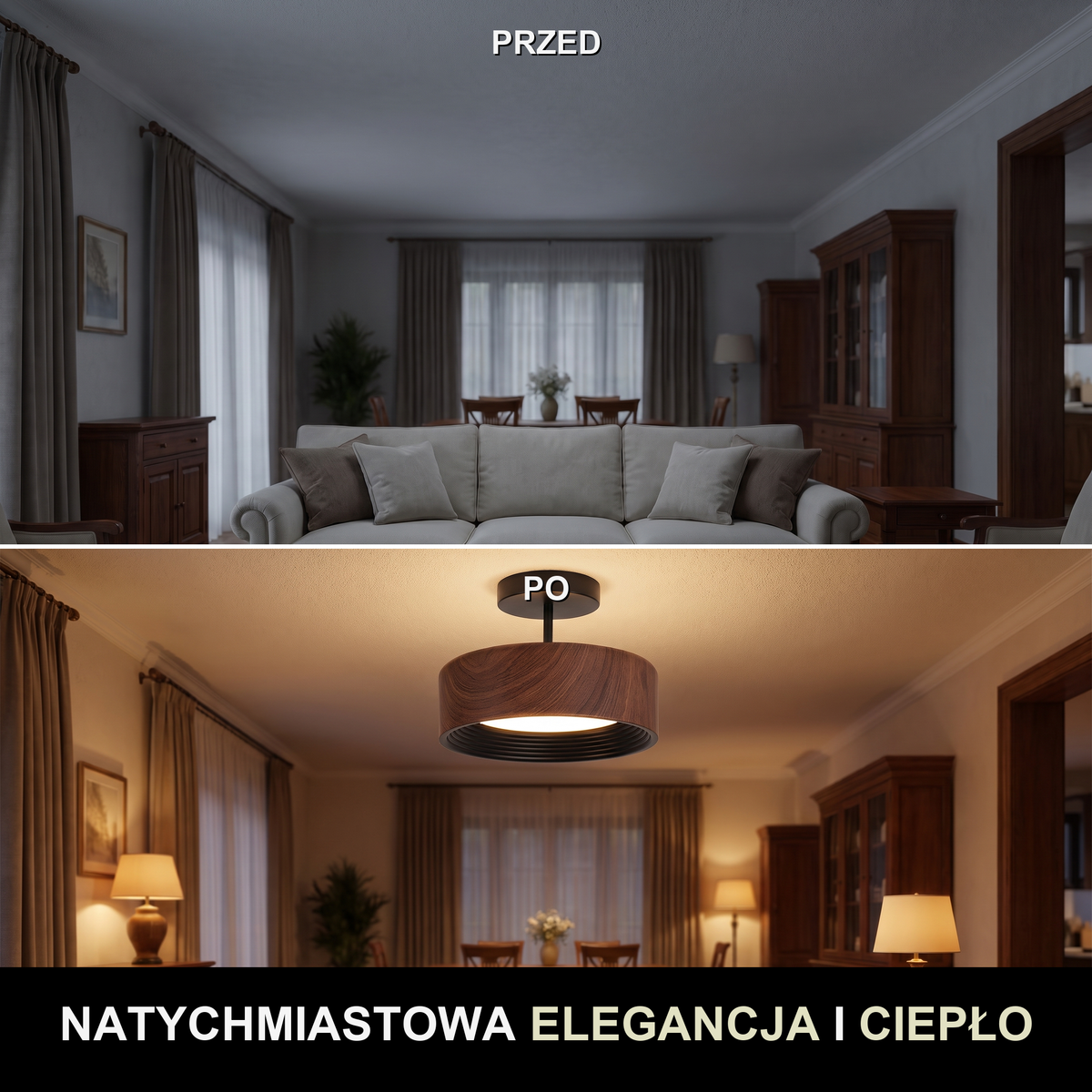 Plafon metalowy do kuchni | Regina
