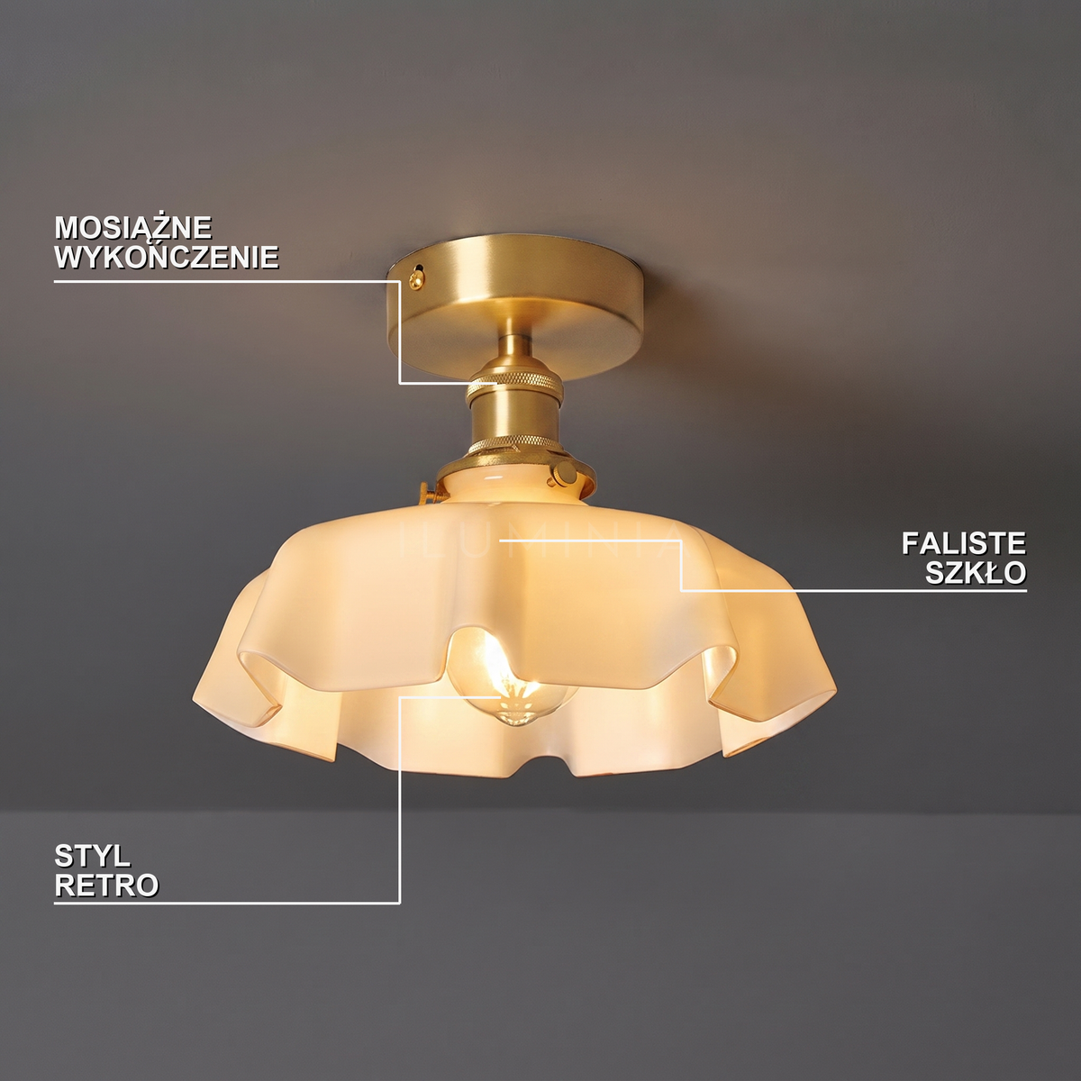 Plafon retro vintage | Savese – cechy i funkcje