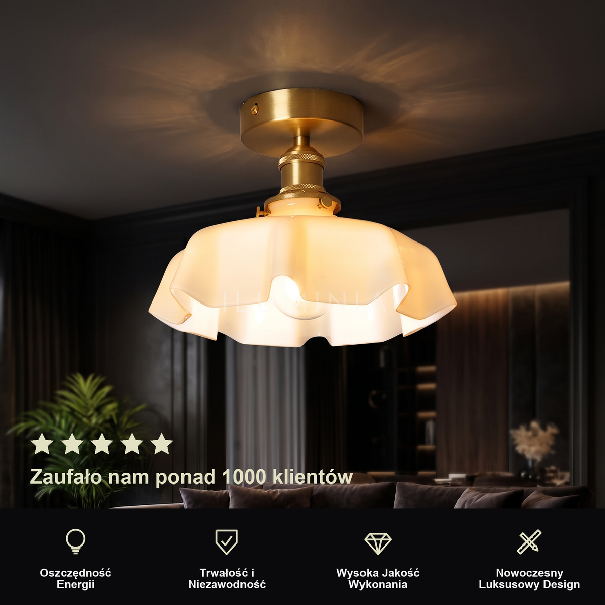 Plafon retro vintage | Savese – prezentacja