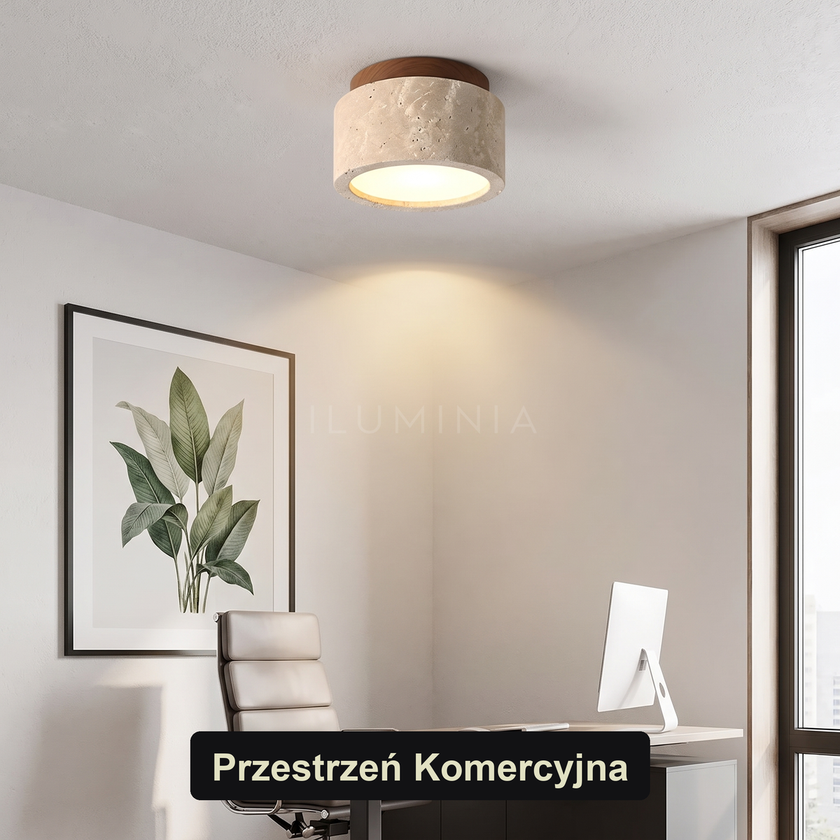 Plafon sufitowy drewniany | Galese – przestrzeń komercyjna