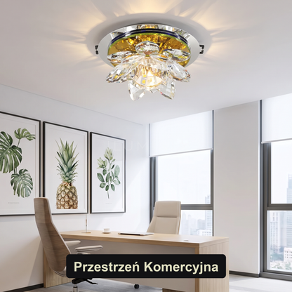Plafon sufitowy kryształowy | Lumoro