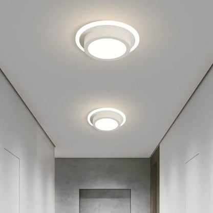 Plafon sufitowy LED czarny do kuchni