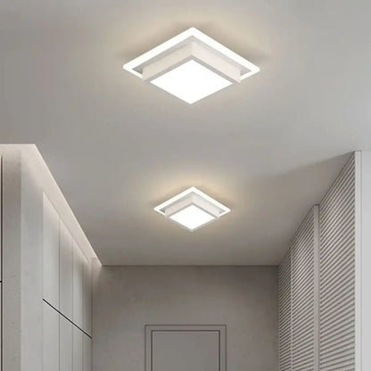 Plafon sufitowy LED czarny do biura