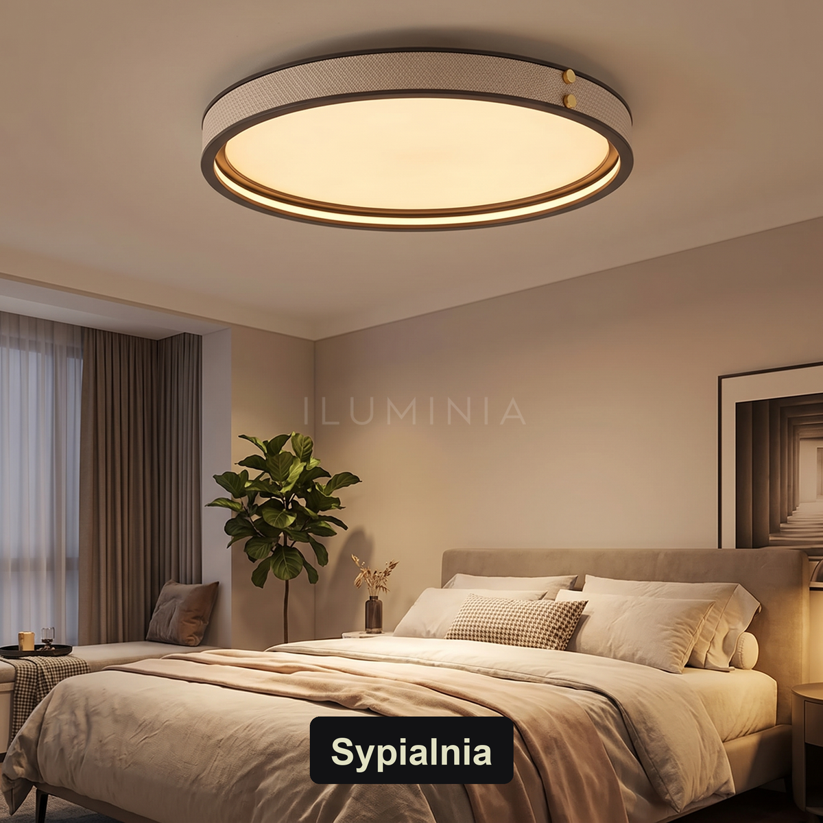 Plafon sufitowy LED do salonu | Galano