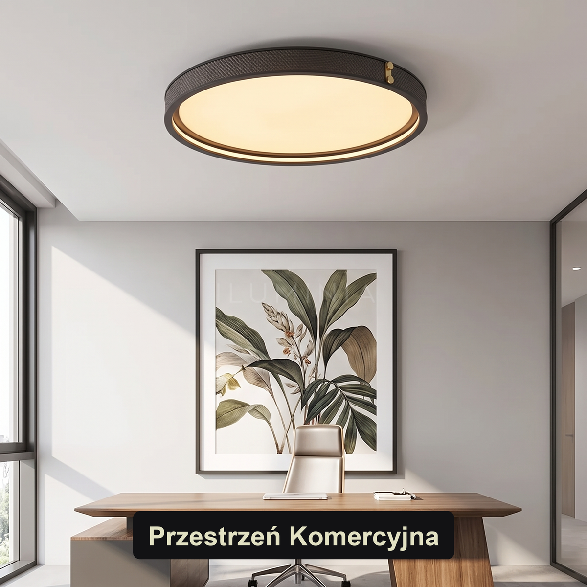 Plafon sufitowy LED do salonu | Galano