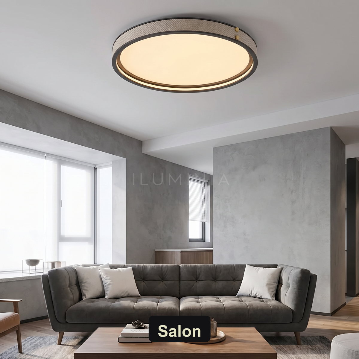 Plafon sufitowy LED do salonu | Galano