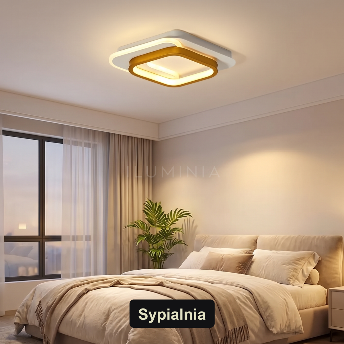 Plafon sufitowy LED kwadratowy | Rivolo