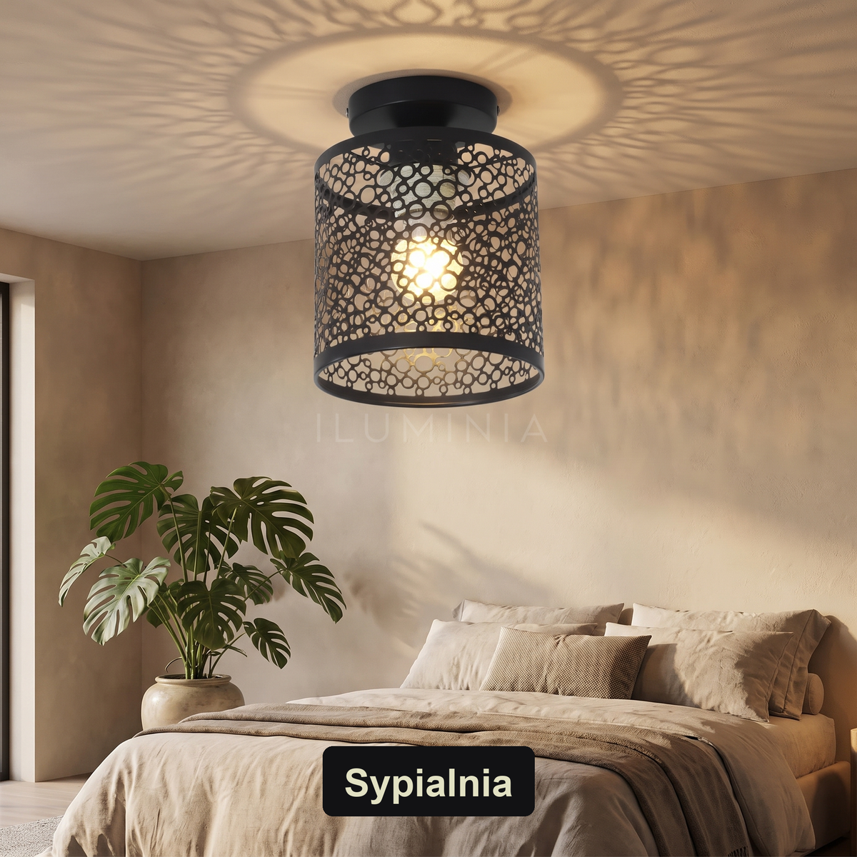 Plafon sufitowy na korytarz | Dorena – sypialnia