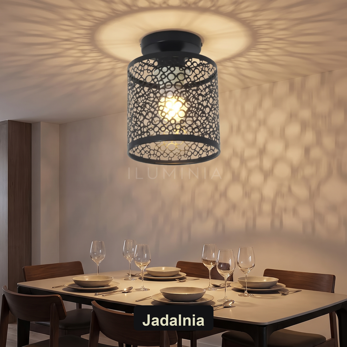 Plafon sufitowy na korytarz | Dorena – jadalnia