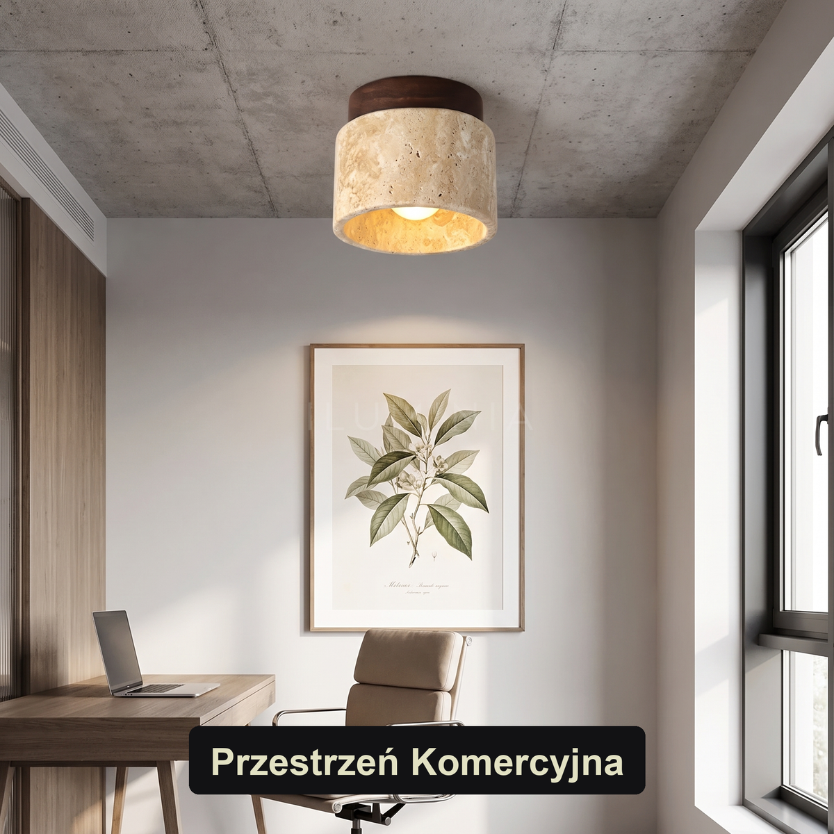 Mały plafon kamienny do przedpokoju | Sienura