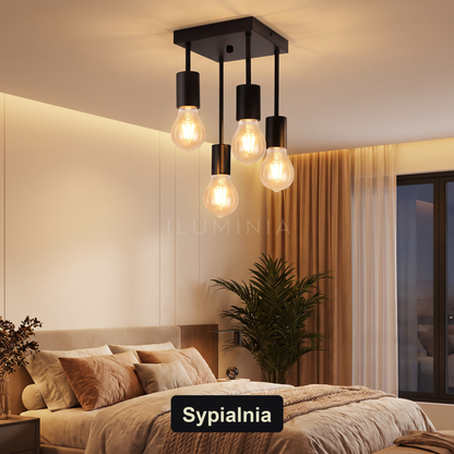 Plafon w stylu industrialnym | Brillale