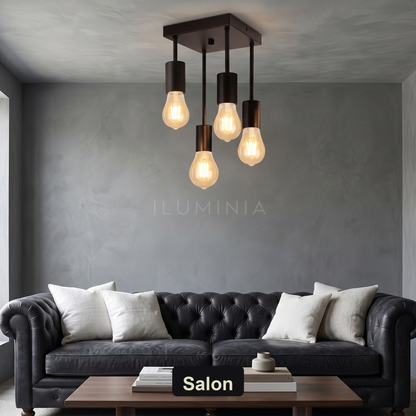 Plafon w stylu industrialnym | Brillale