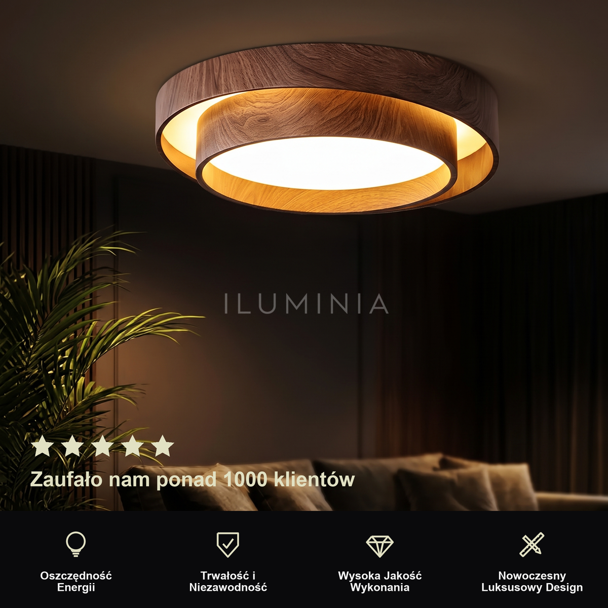 Plafon w stylu skandynawskim | Comura