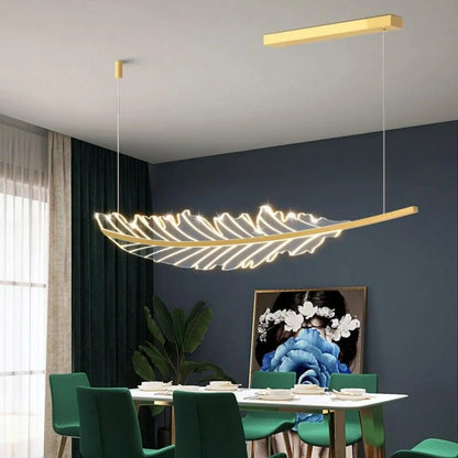 Złota lampa wisząca do łazienki | Vinita
