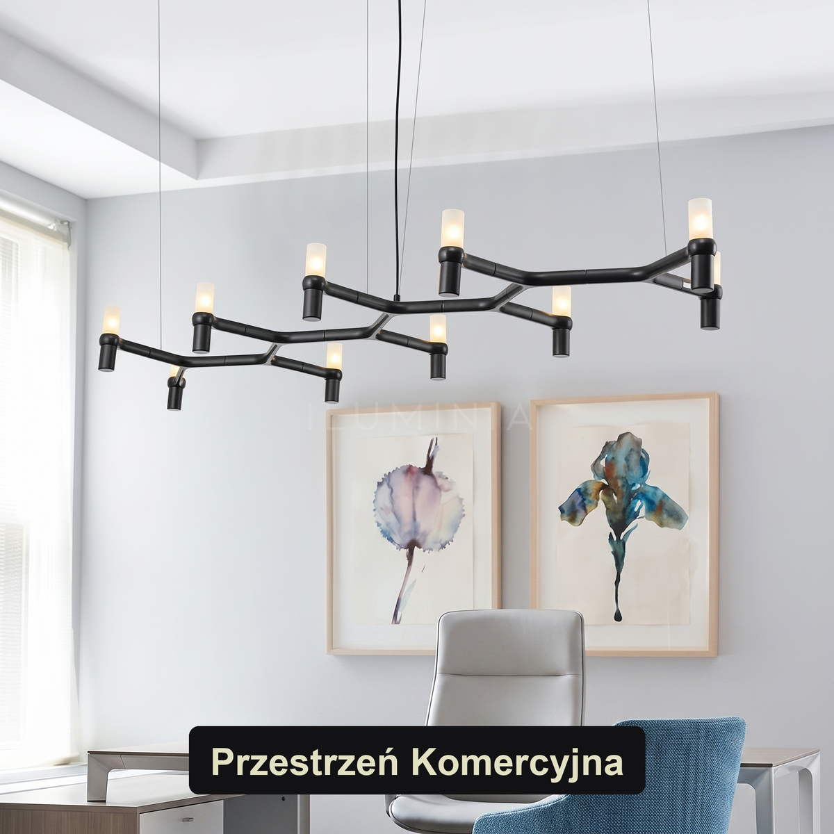 Żyrandol do klatki schodowej | Bravia