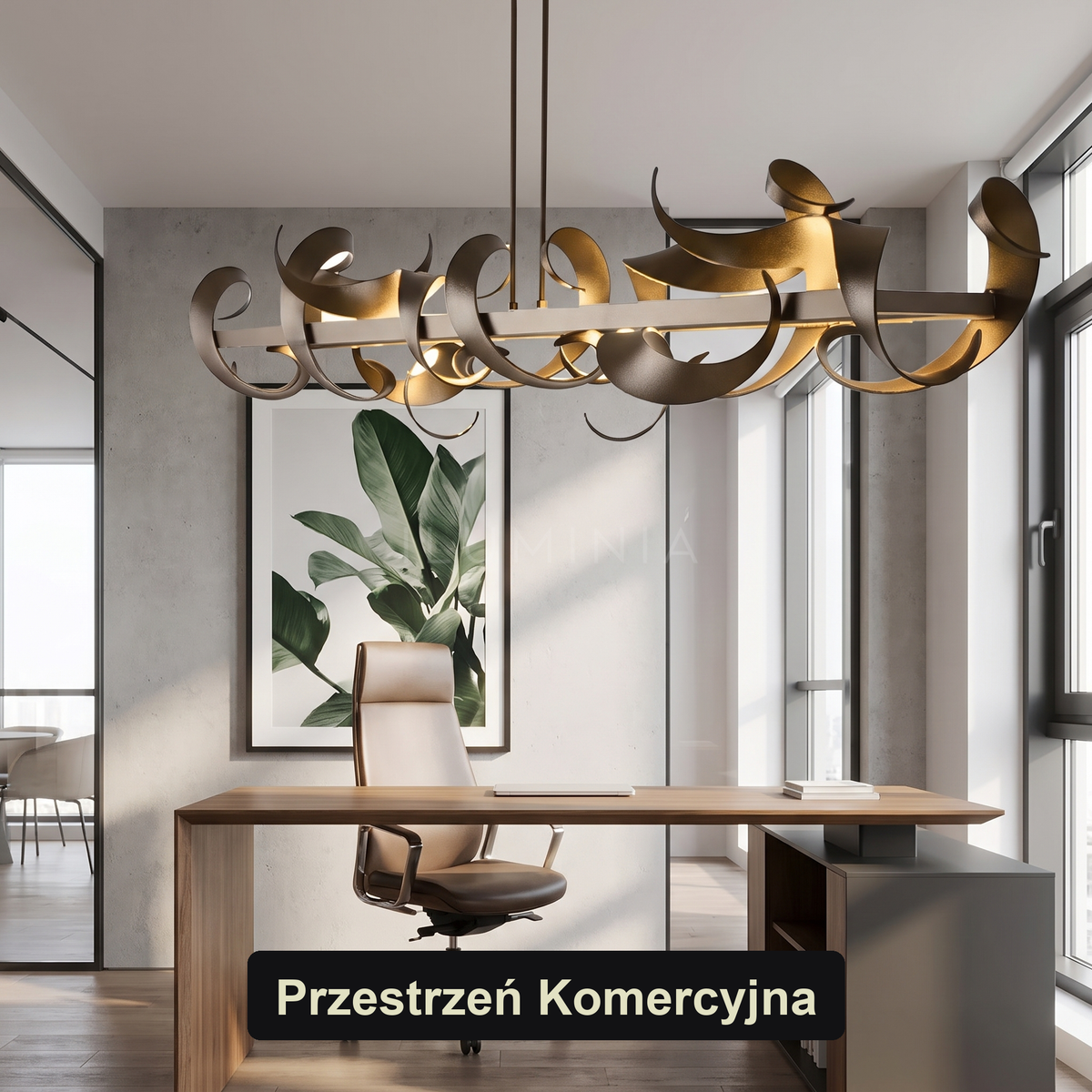 Żyrandol do kuchni glamour | Fabrosa
