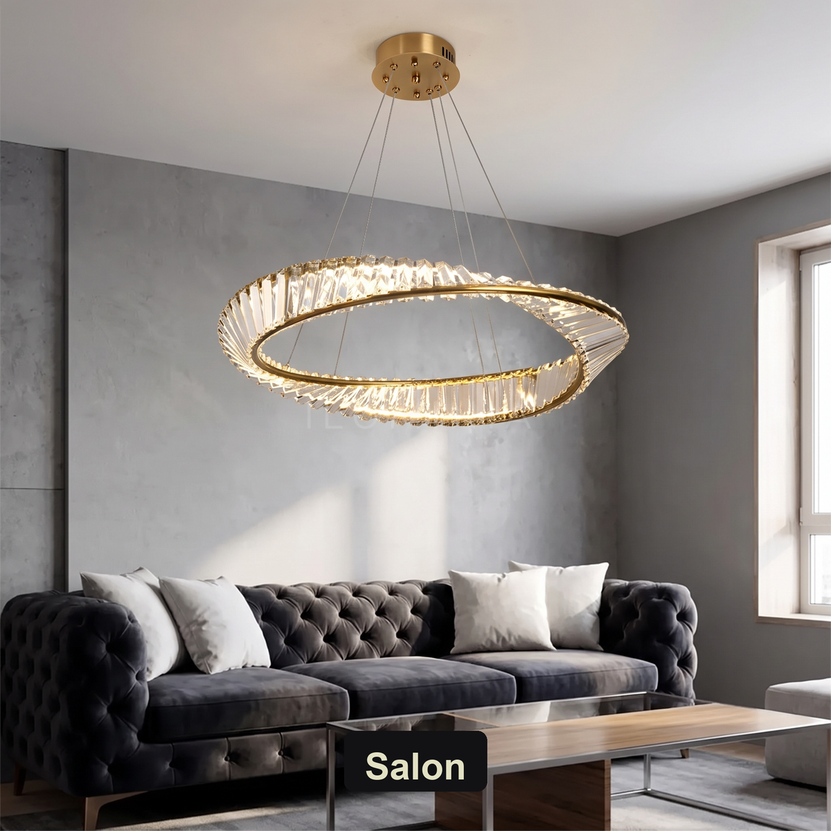 Żyrandol do kuchni klasycznej | Estenza – salon