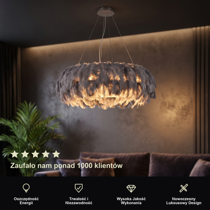 Żyrandol do szarego salonu | Amarosa – prezentacja
