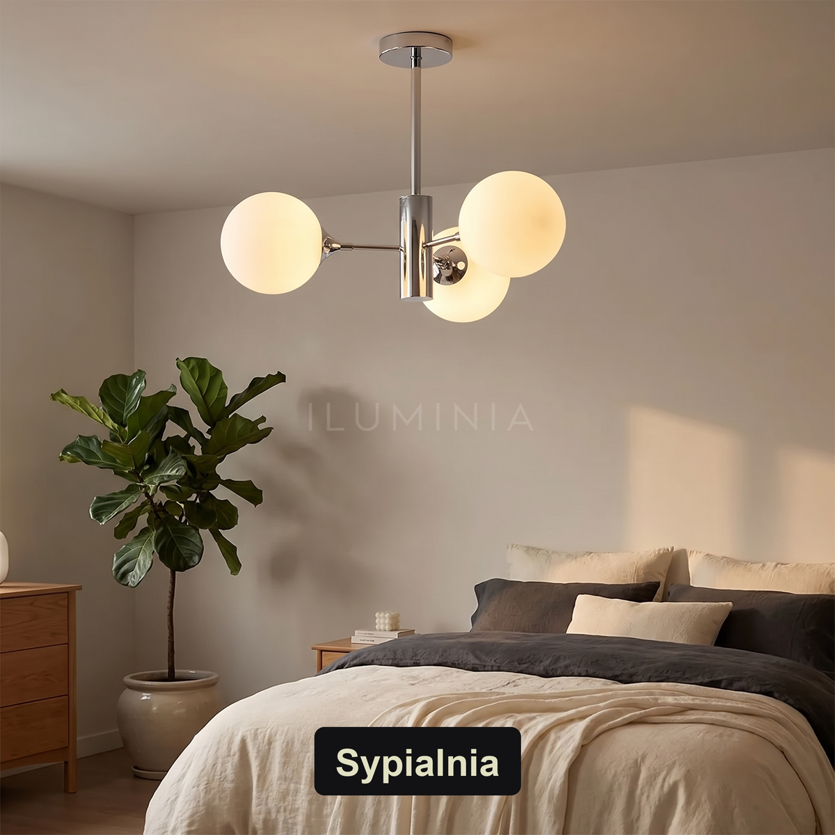 Żyrandol kule szklane | Primezza