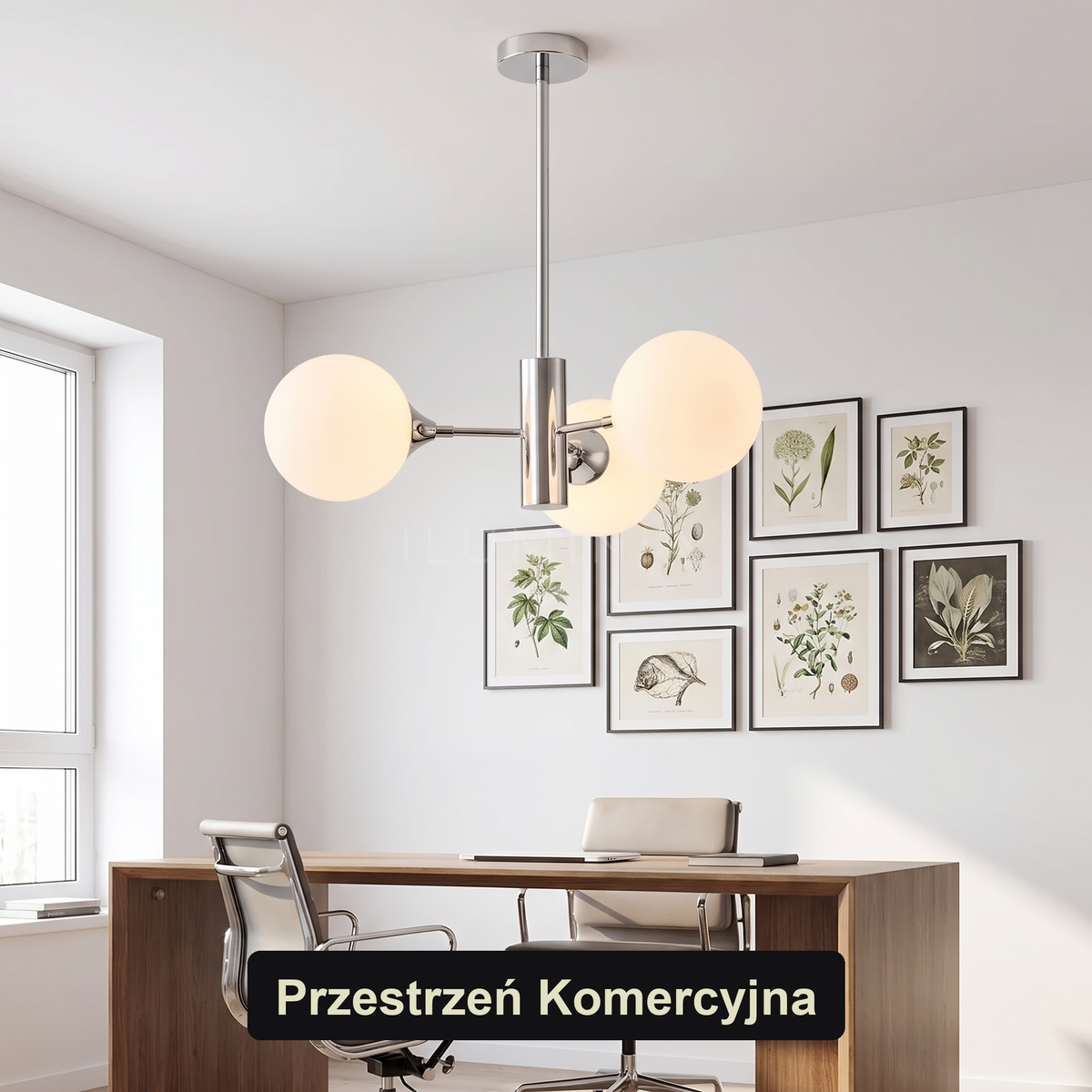 Żyrandol kule szklane | Primezza