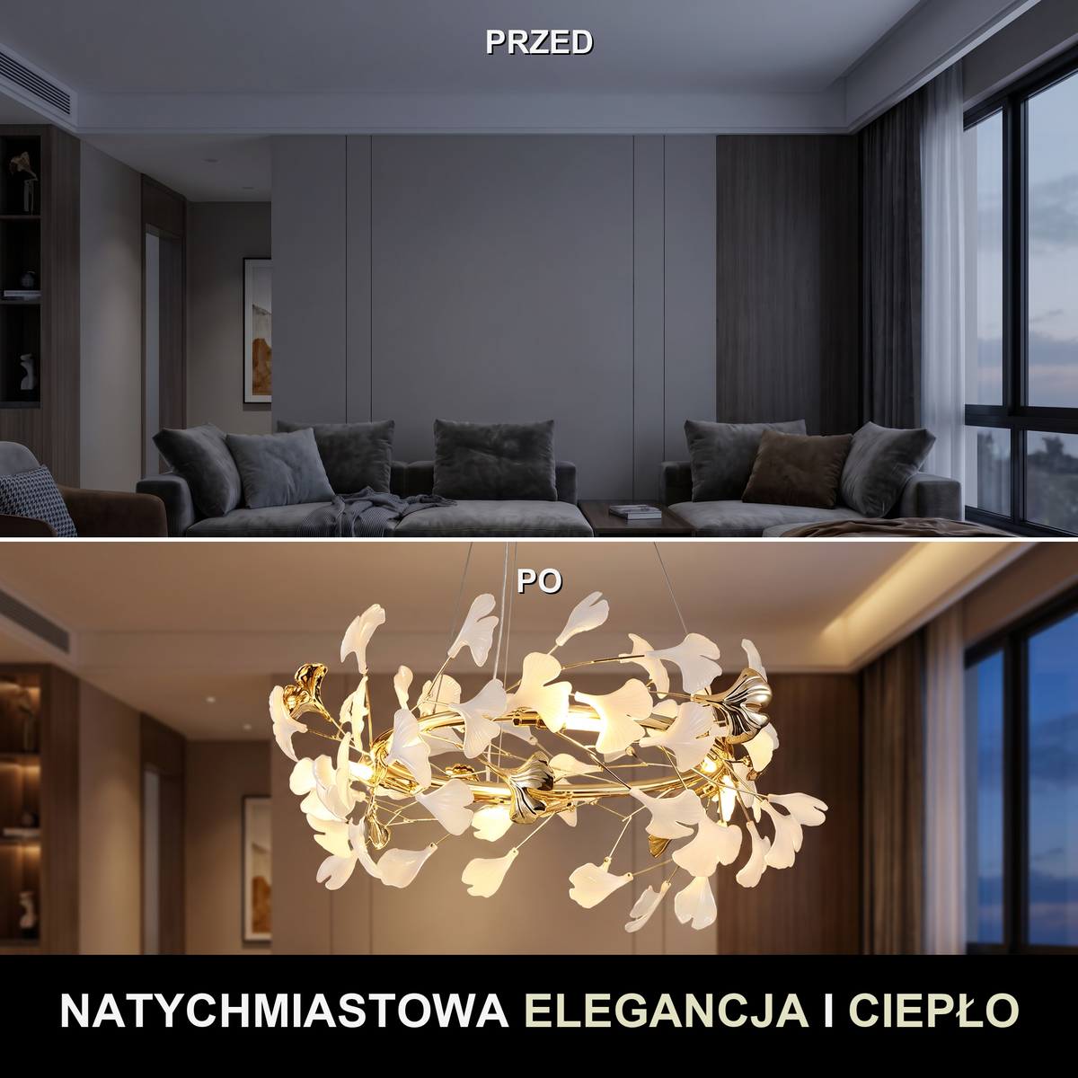 Żyrandol kwiatowy | Bonanta