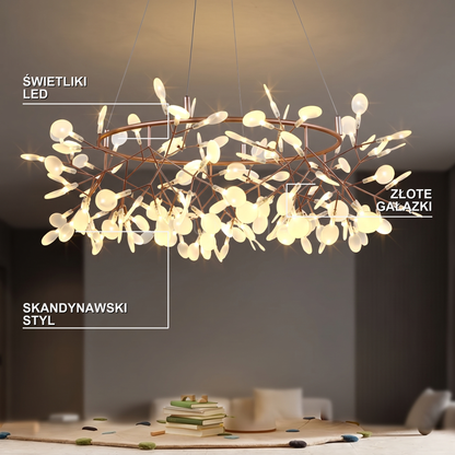 Żyrandol Nordic firefly | STELLARA – cechy i funkcje