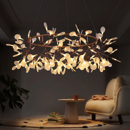 Żyrandol Nordic firefly | STELLARA – zapalone światło