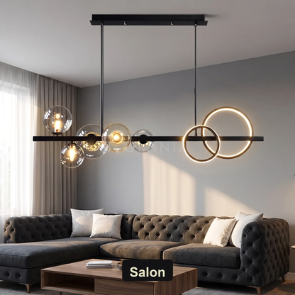 Żyrandol okrągły kule | Galezza – salon