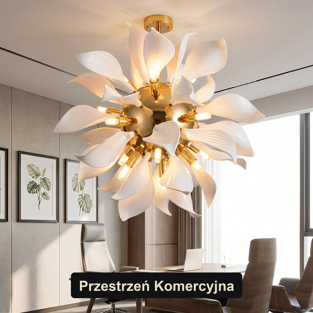 Żyrandol płatki | Tarana