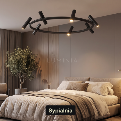 Żyrandol reflektory | Vivuna – sypialnia