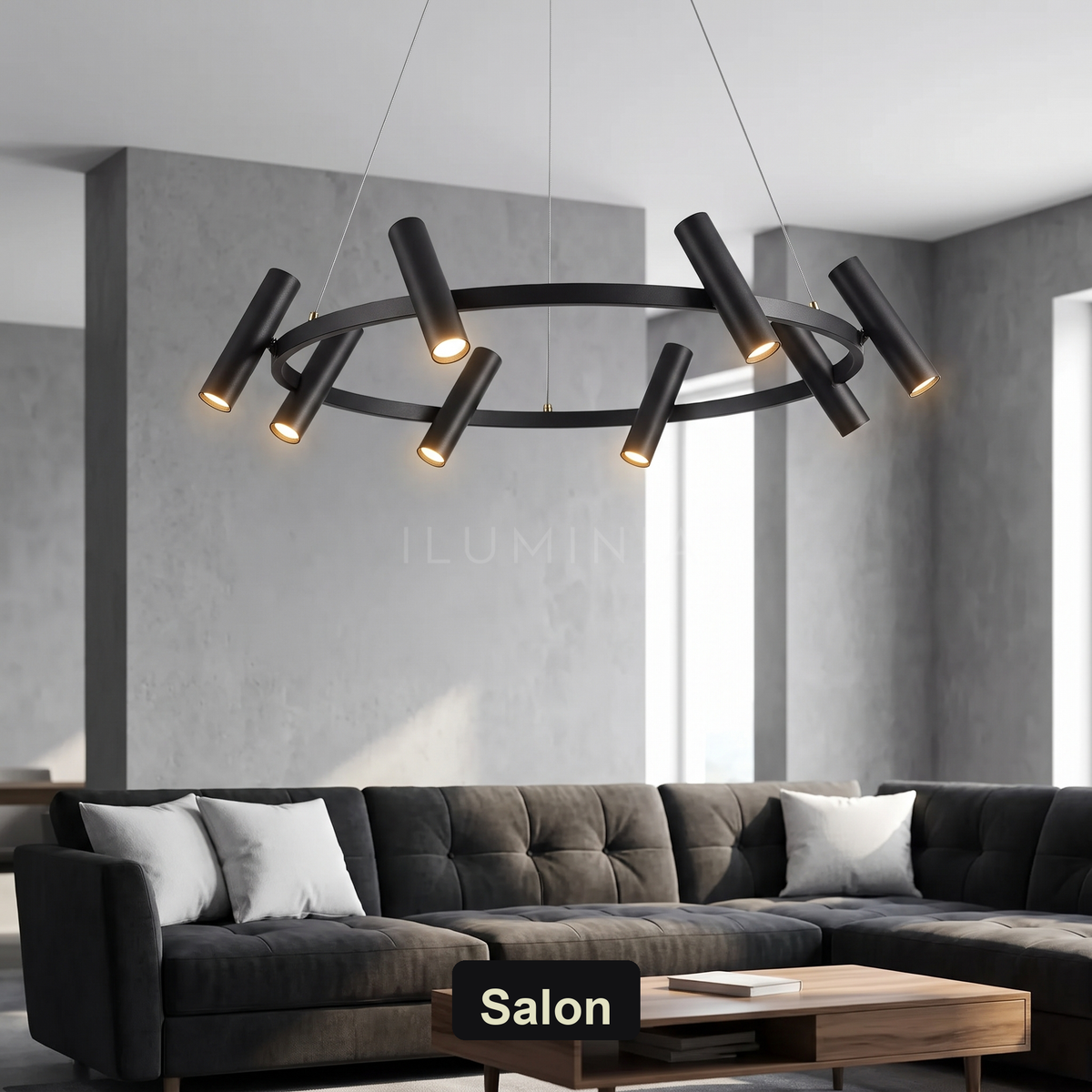 Żyrandol reflektory | Vivuna – salon