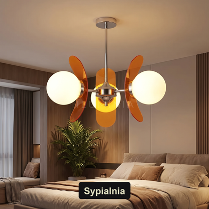 Żyrandol retro do sypialni | Ubalina
