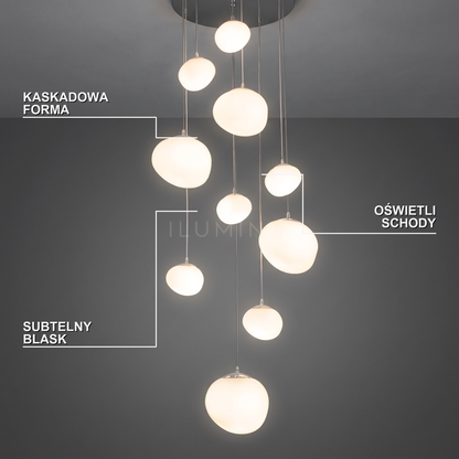 Żyrandol schodowy | Lorena