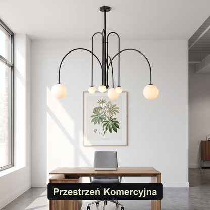 Żyrandol w kolorze złota | Torante