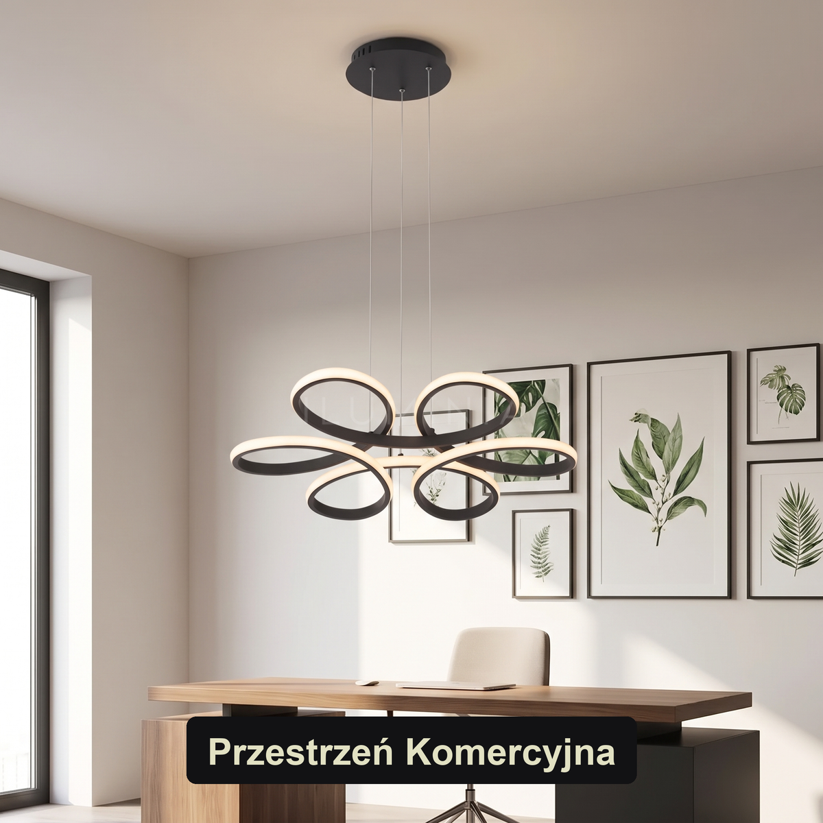 Żyrandol w kwiaty | Lauralda