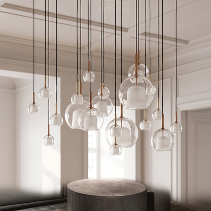 Żyrandol w stylu art deco | Dolara