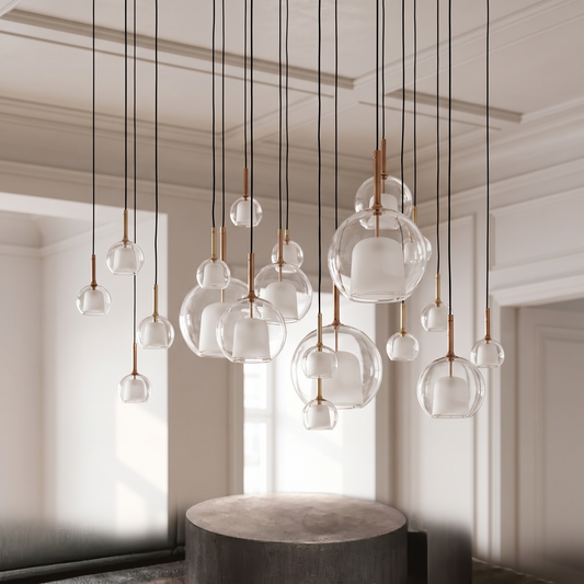 Żyrandol w stylu art deco | Dolara